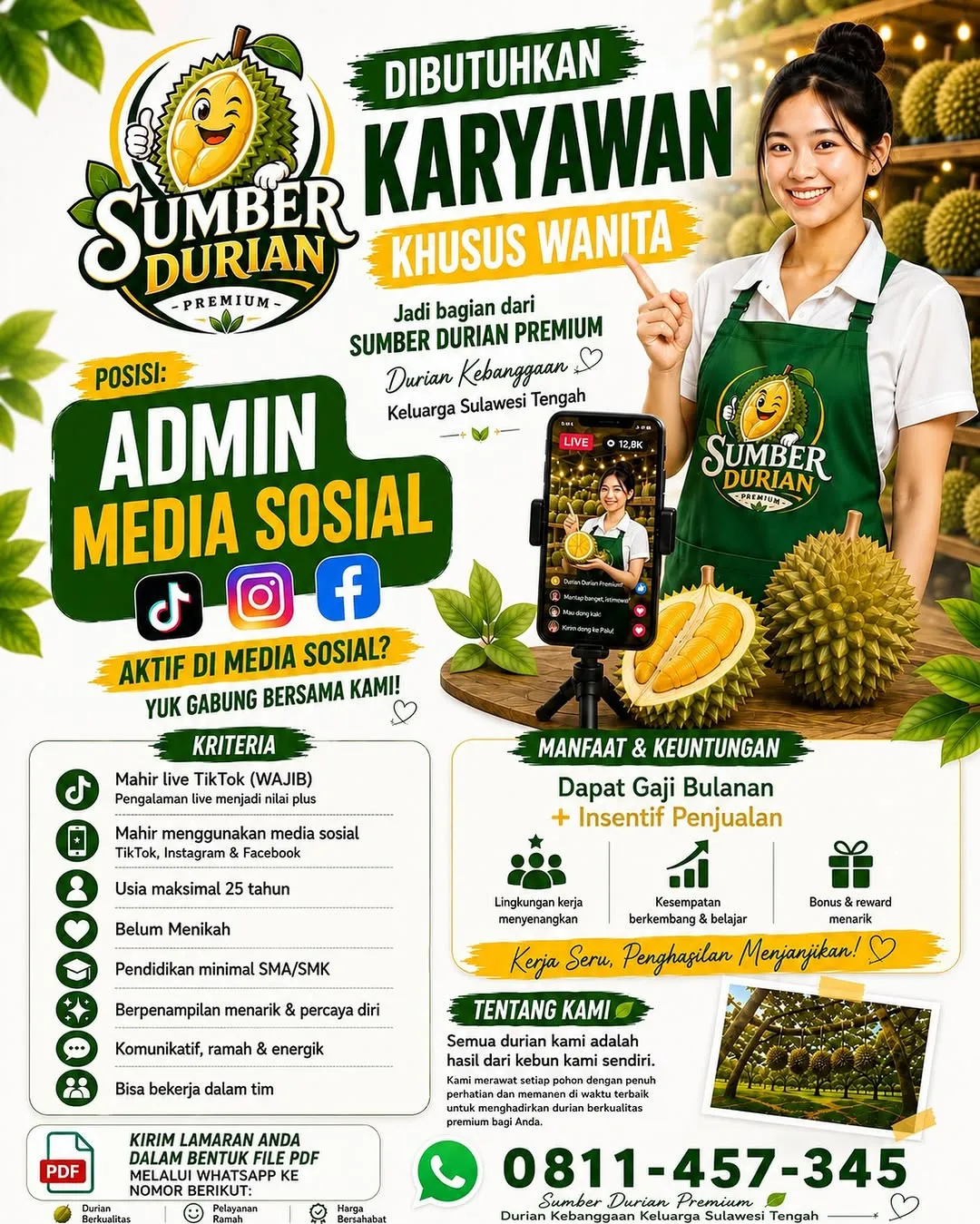 Logo Sumber Durian Premium