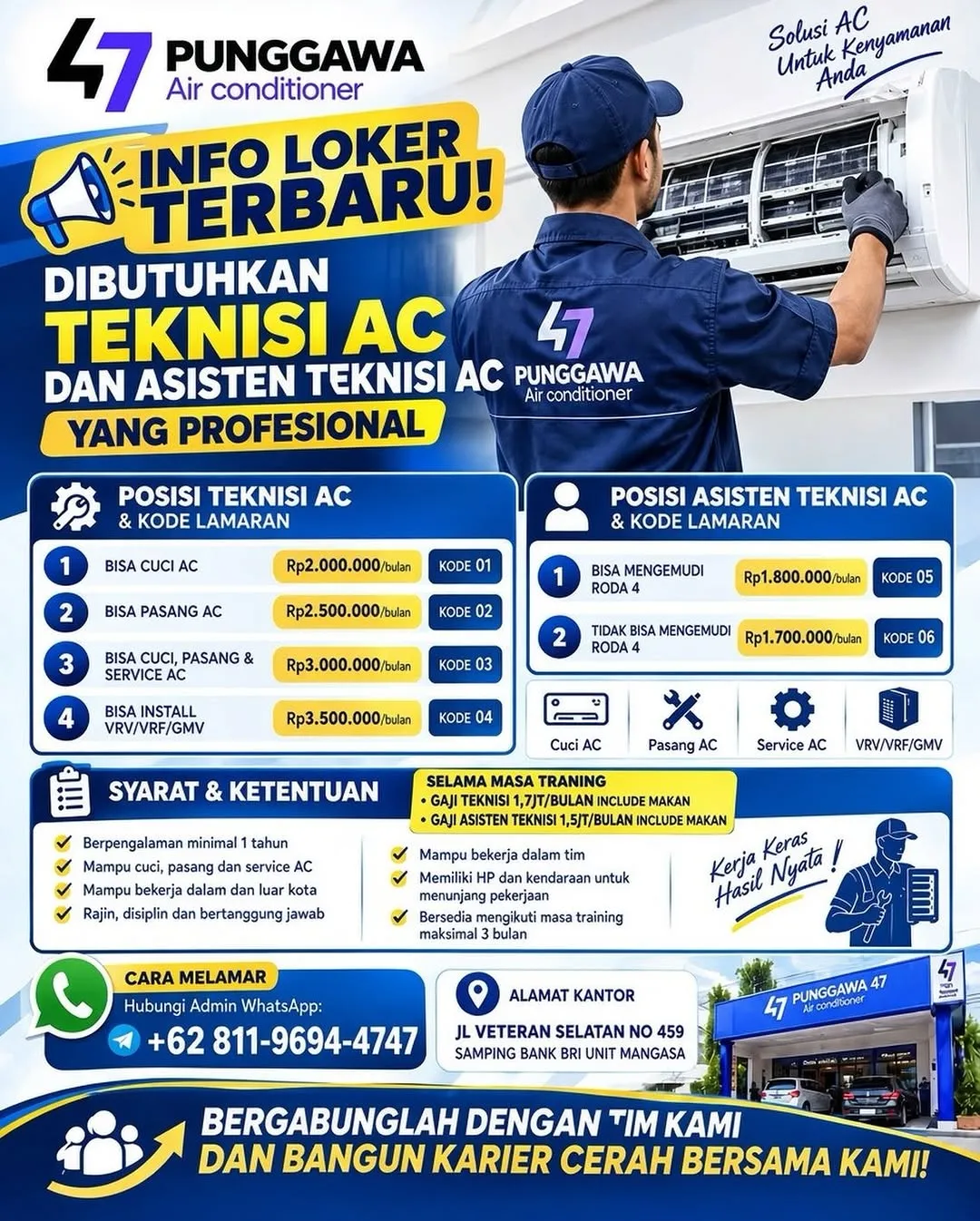 Logo 47 Punggawa Air Conditioner