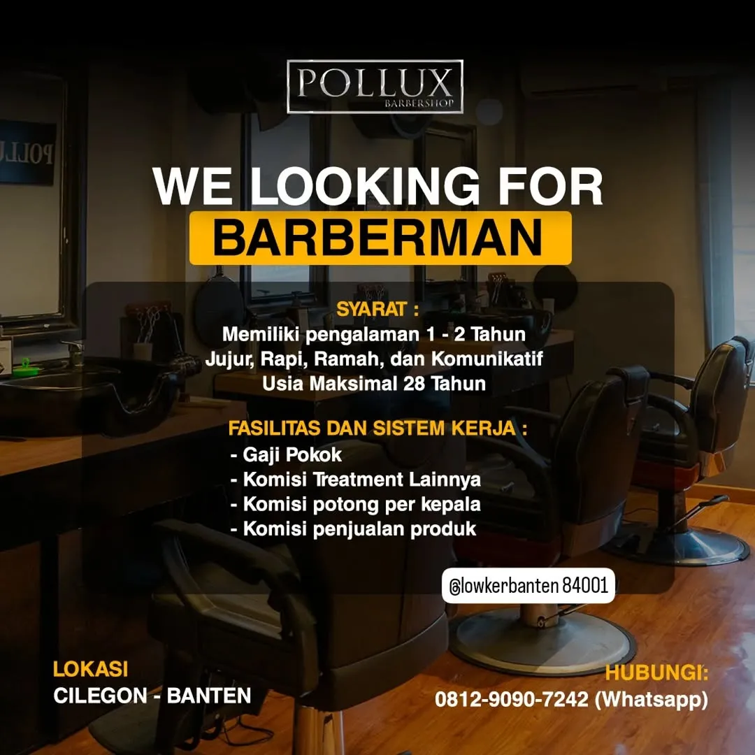 Logo Pollux Barbershop