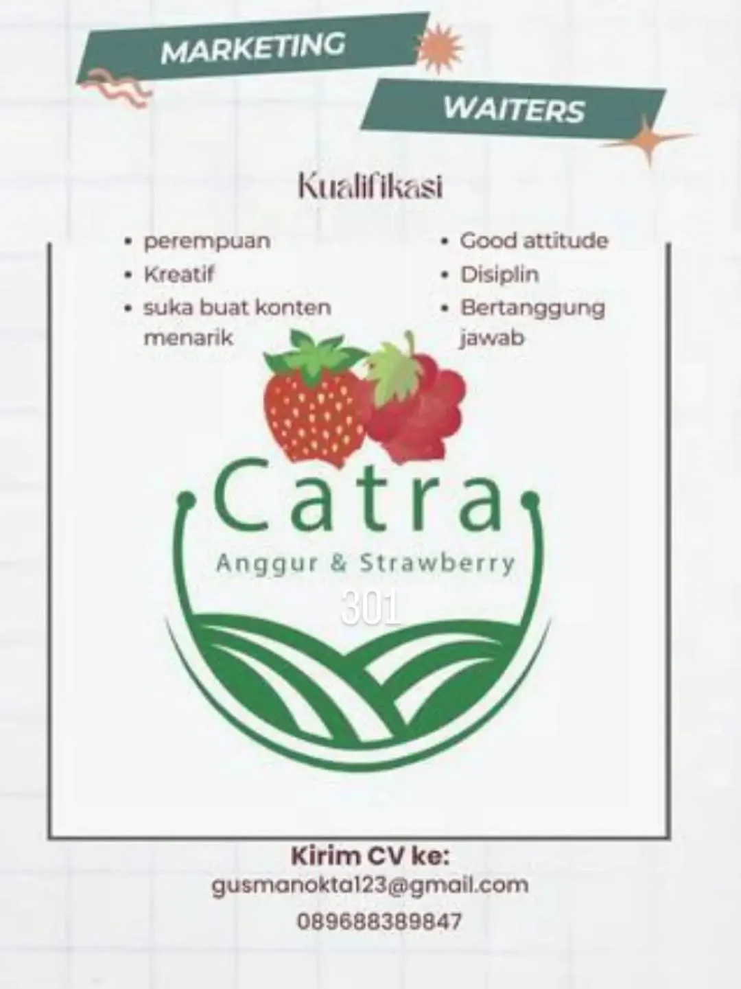 Logo Catra Anggur & Strawberry