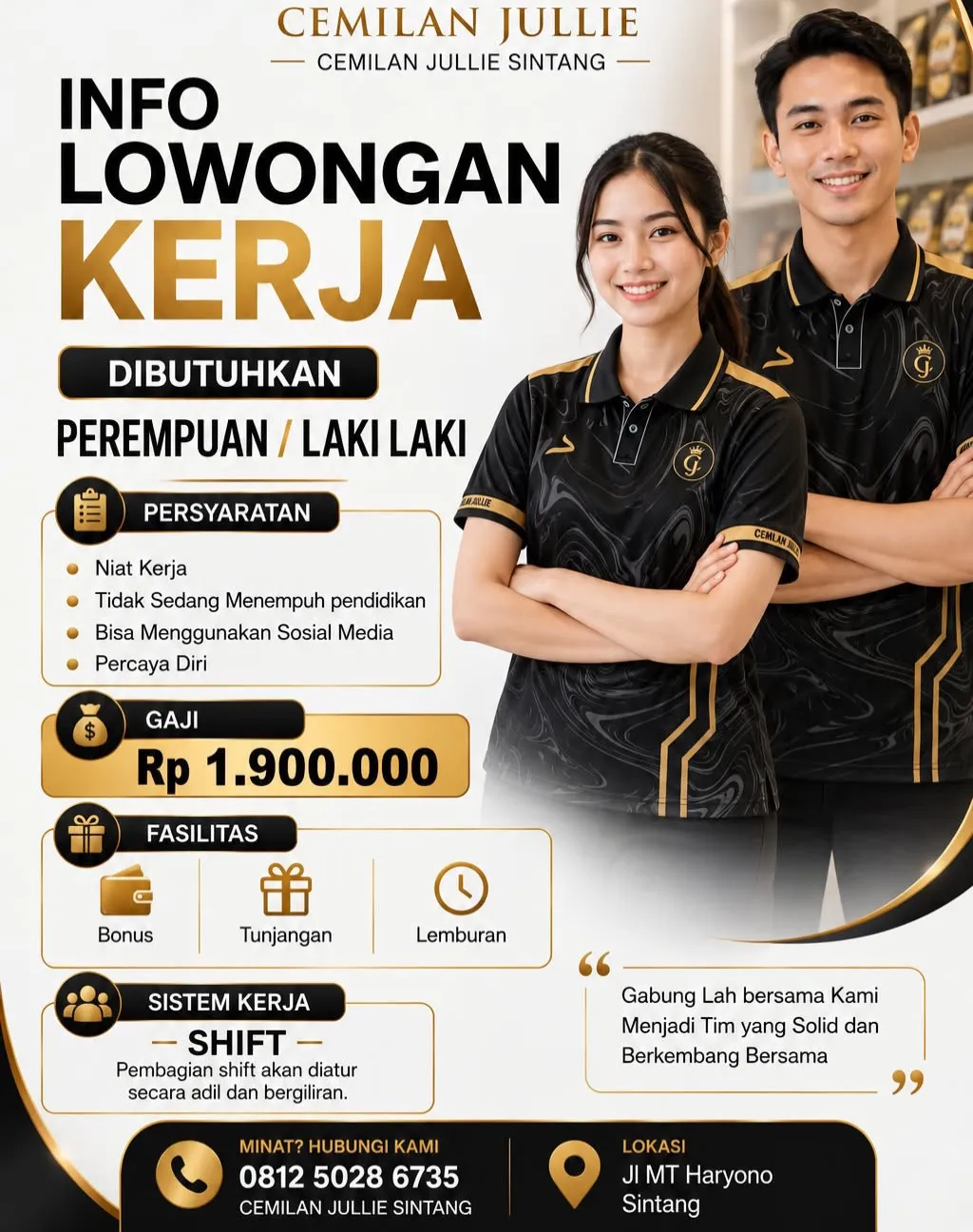 Logo Cemilan Jullie Sintang