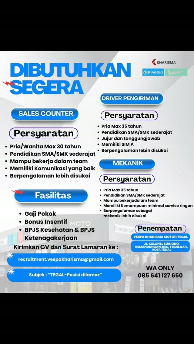Logo Vespa Kharisma
