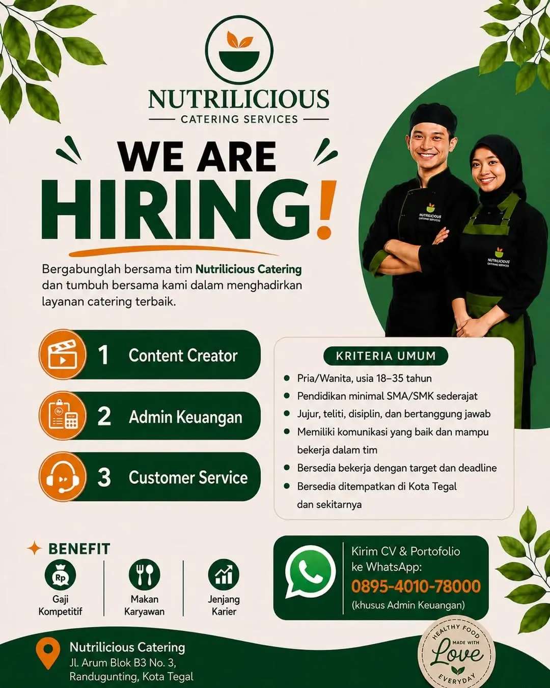 Logo Nutrilicious Catering Services