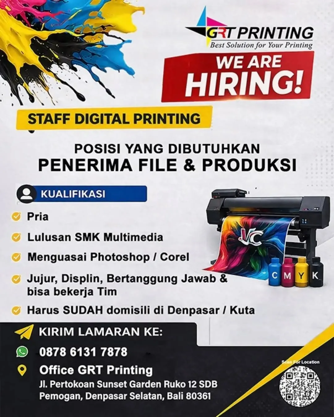 Logo GRT PRINTING