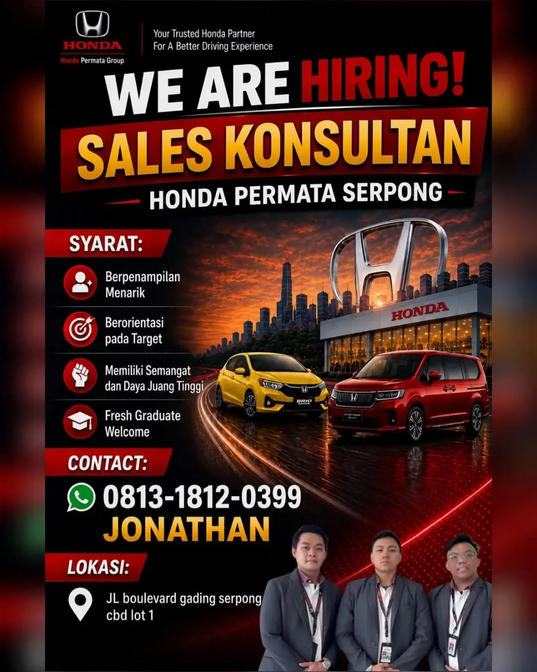Logo Honda Permata Serpong