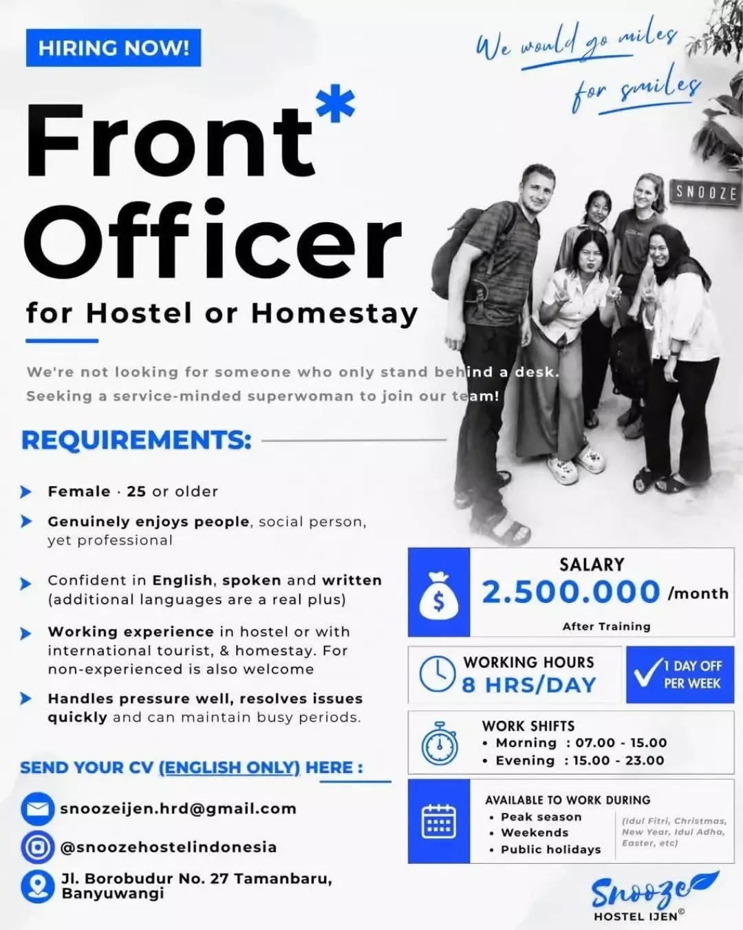 Logo Snooze Hostel Ijen