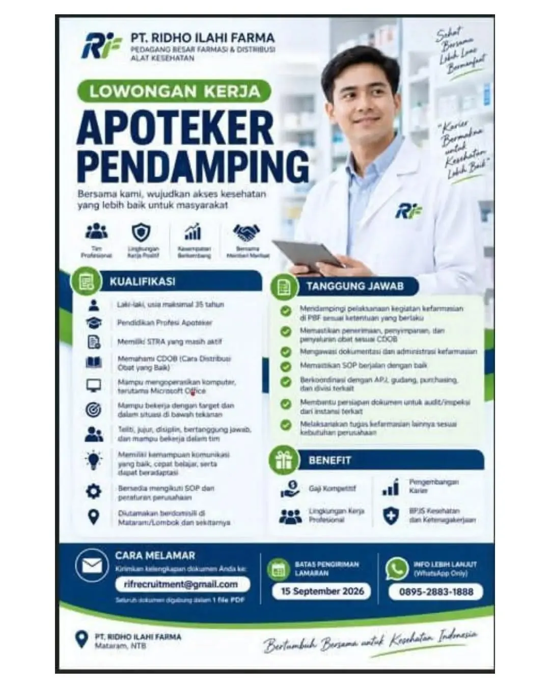 Logo PT. Ridho Ilahi Farma