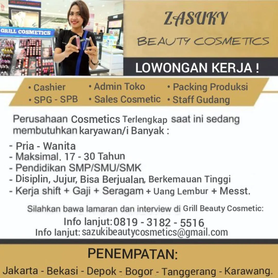 Logo ZASUKY BEAUTY COSMETICS
