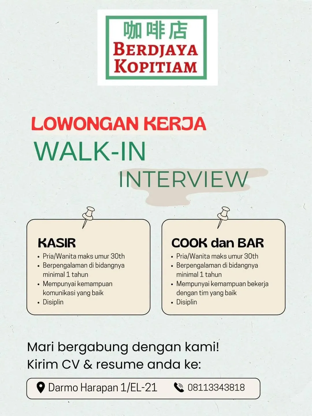 Logo Berdjaya Kopitiam