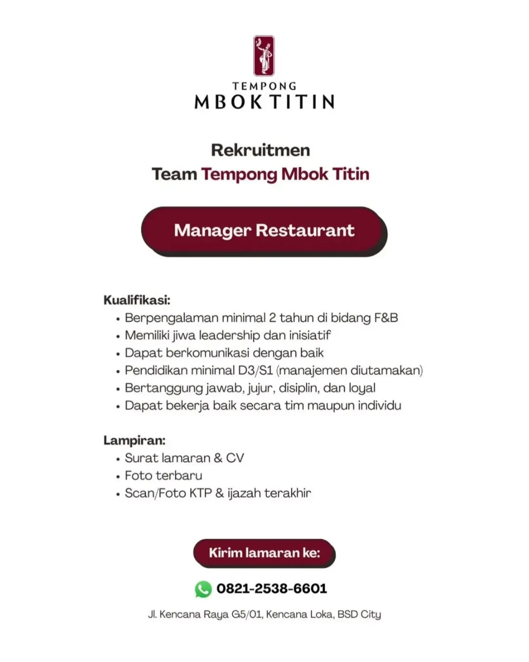 Logo Tempong Mbok Titin