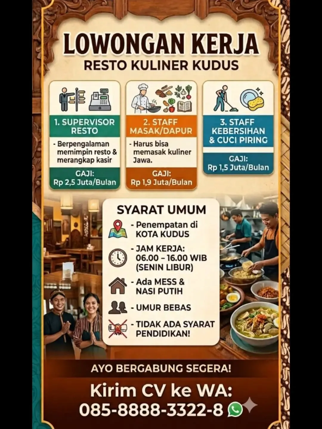 Logo Resto Kuliner Kudus