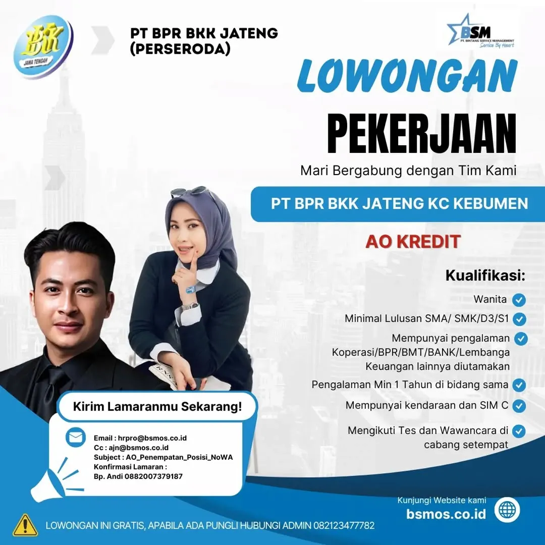 Logo PT BPR BKK JATENG KC KEBUMEN