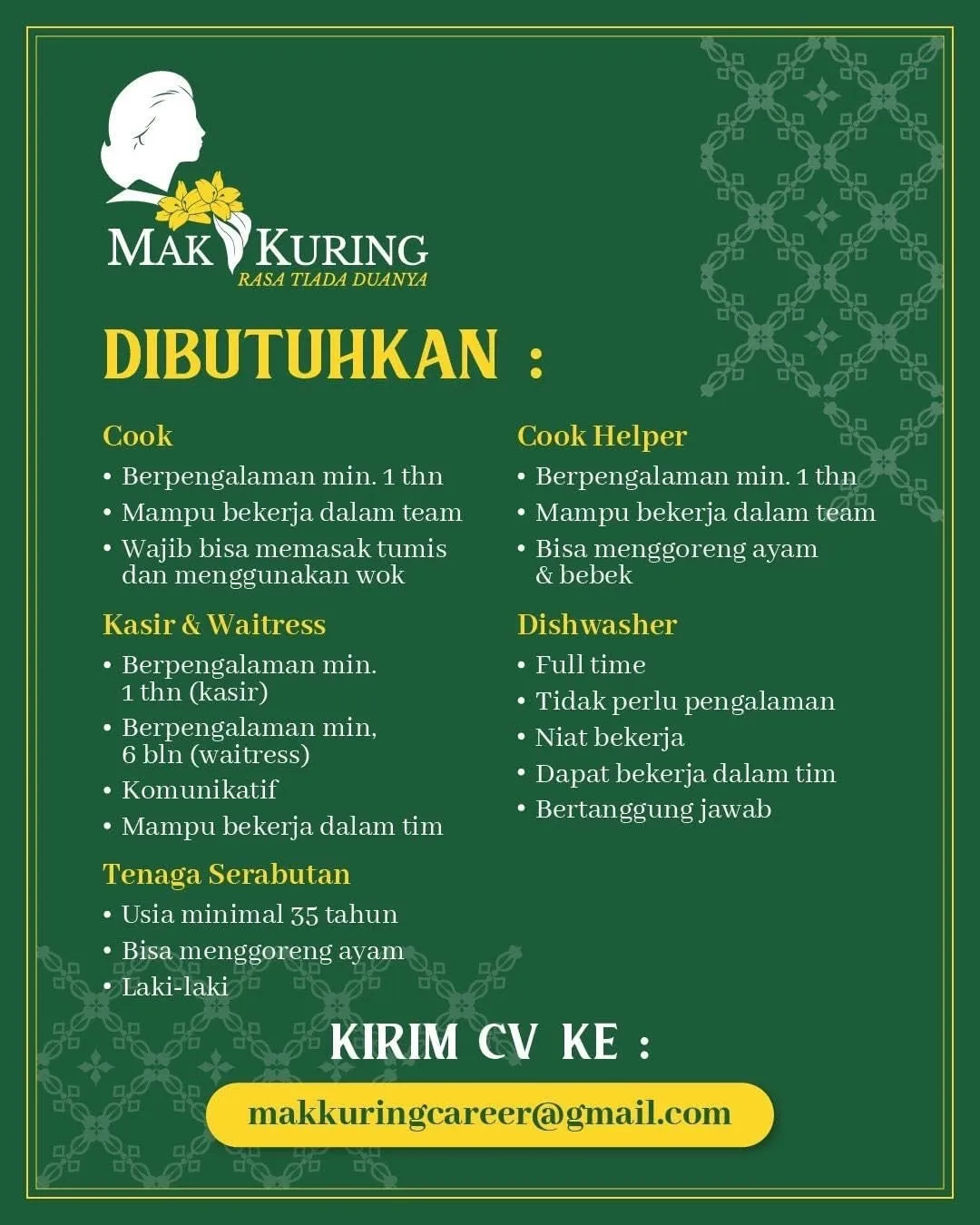 Logo MAK KURING