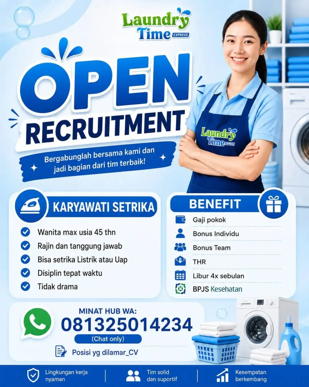 Logo Laundry Time Express