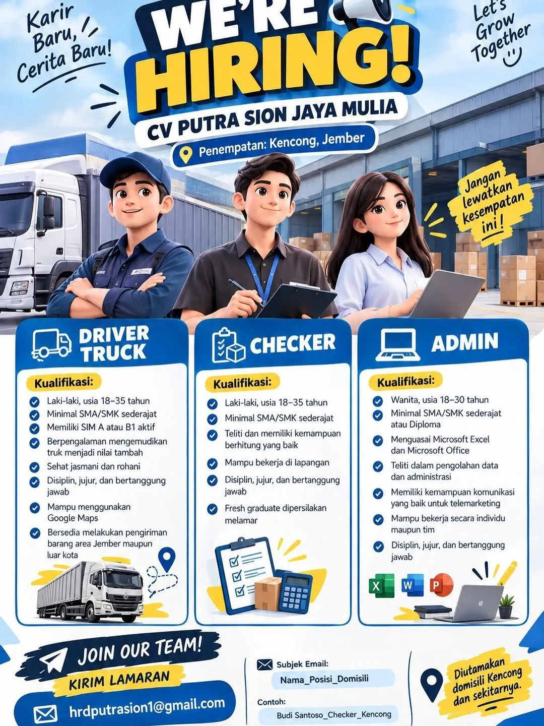 Logo CV Putra Sion Jaya Mulia