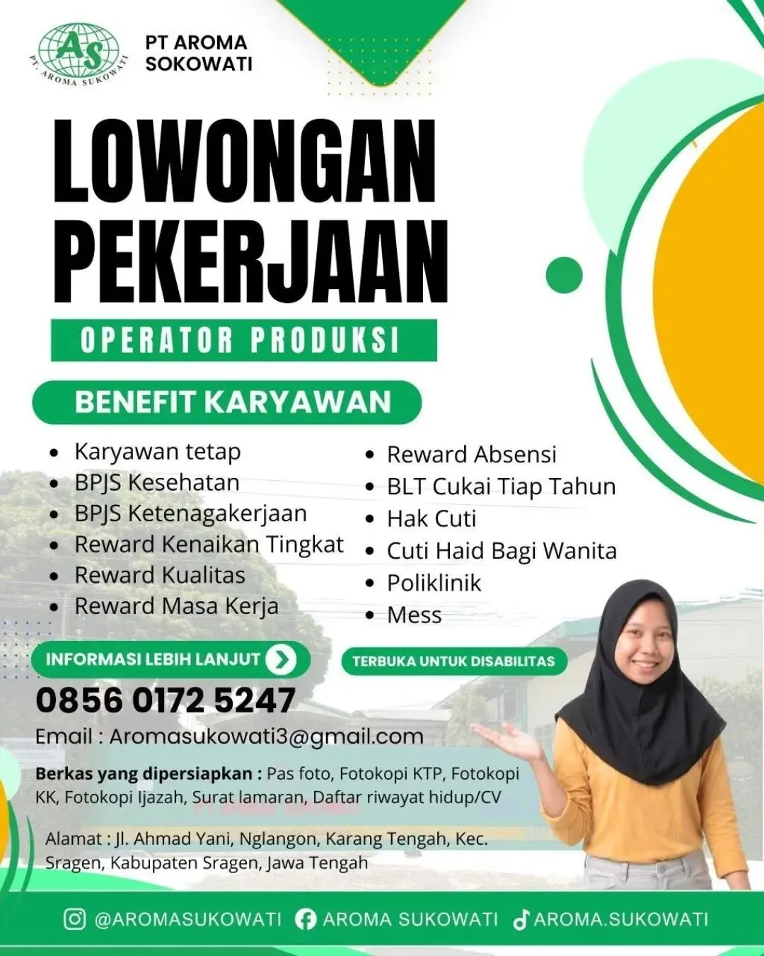 Logo PT Aroma Sokowati