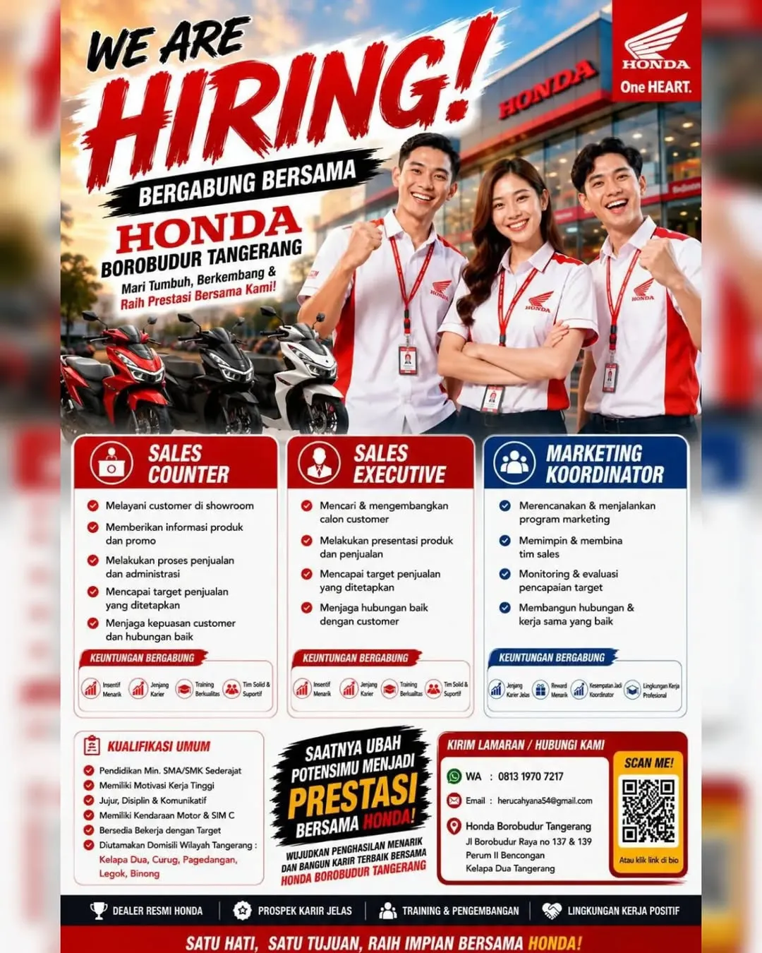 Logo Honda Borobudur Tangerang