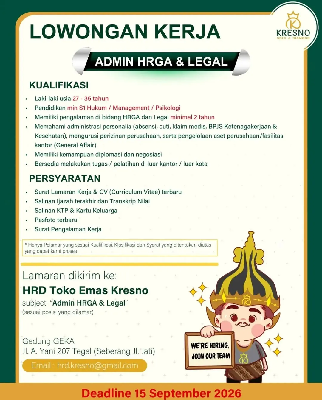 Logo Toko Emas Kresno