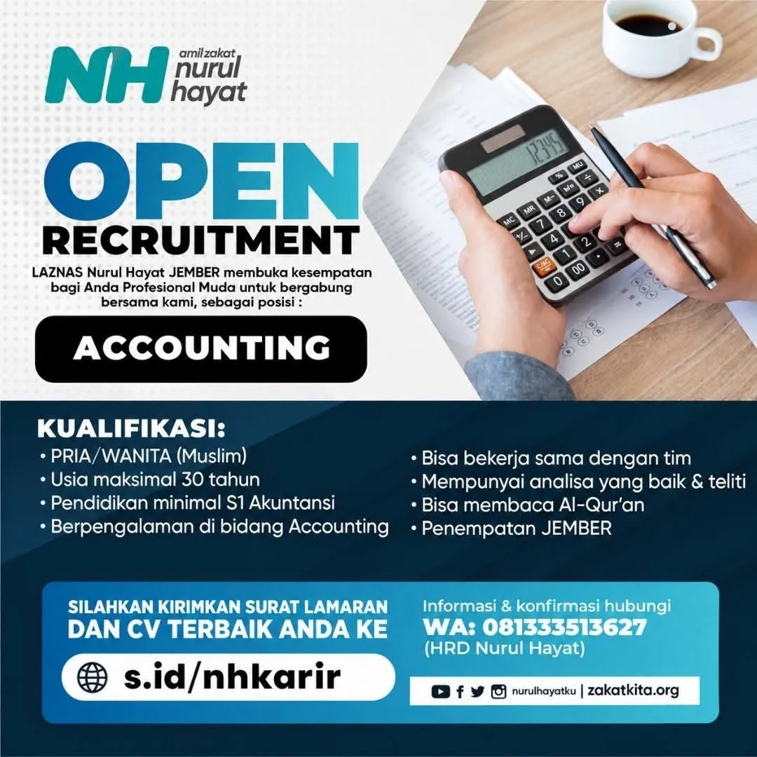 Logo LAZNAS Nurul Hayat Jember