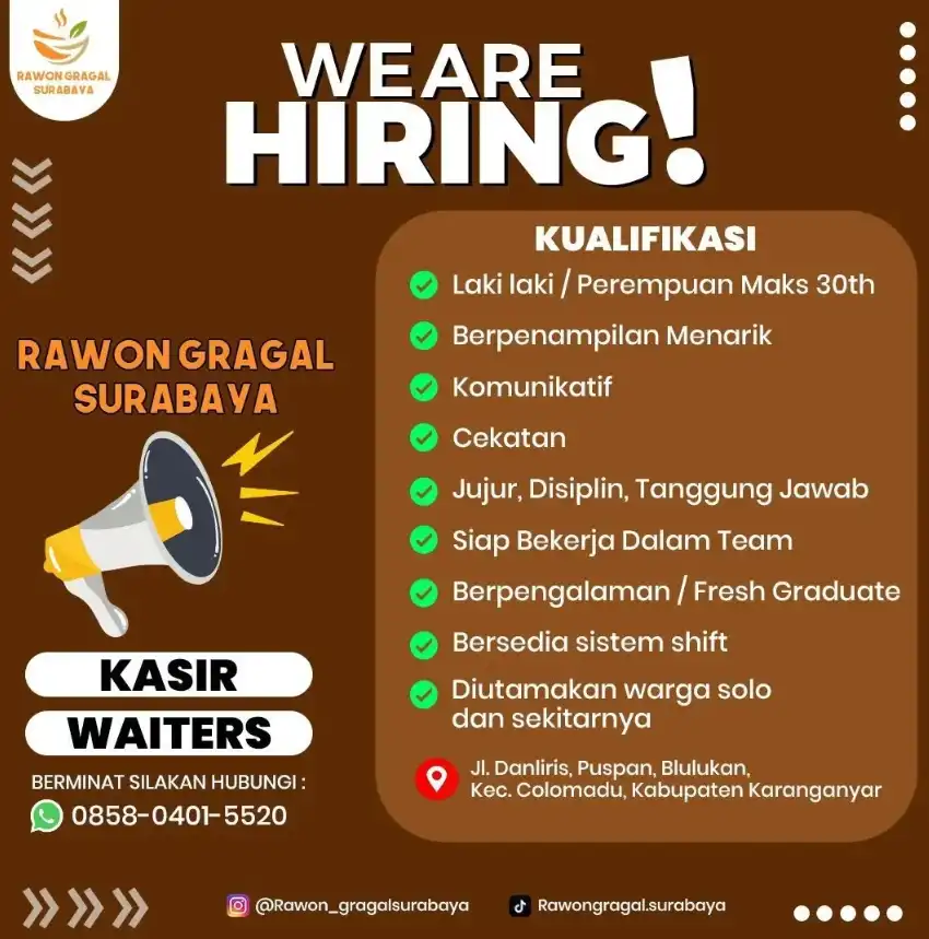 Logo rawon gragal surabaya