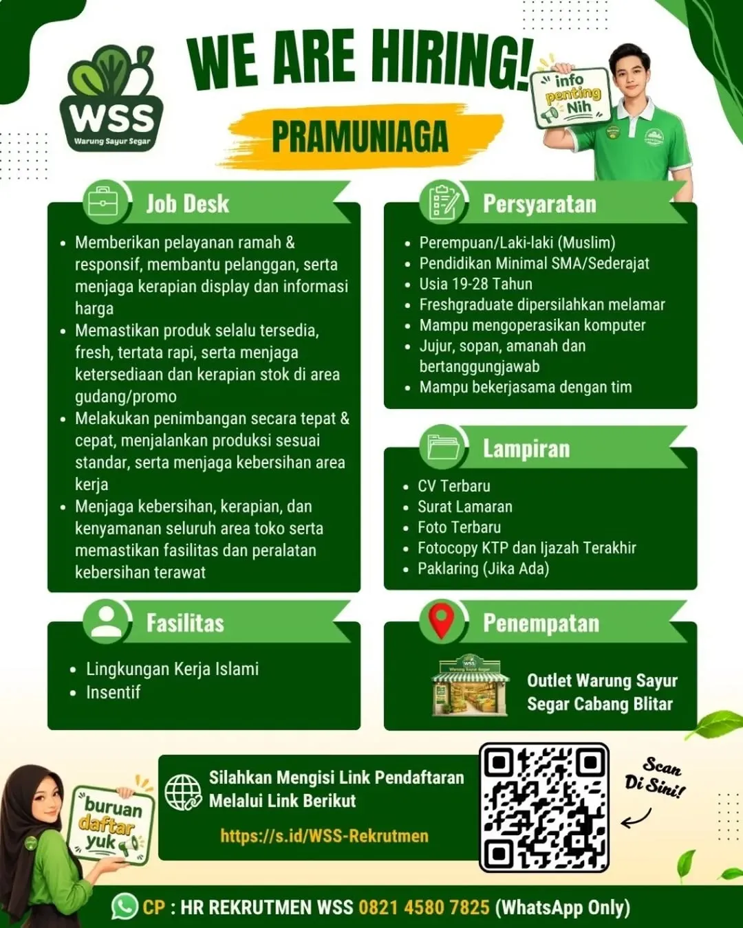 Logo Warung Sayur Segar (WSS)