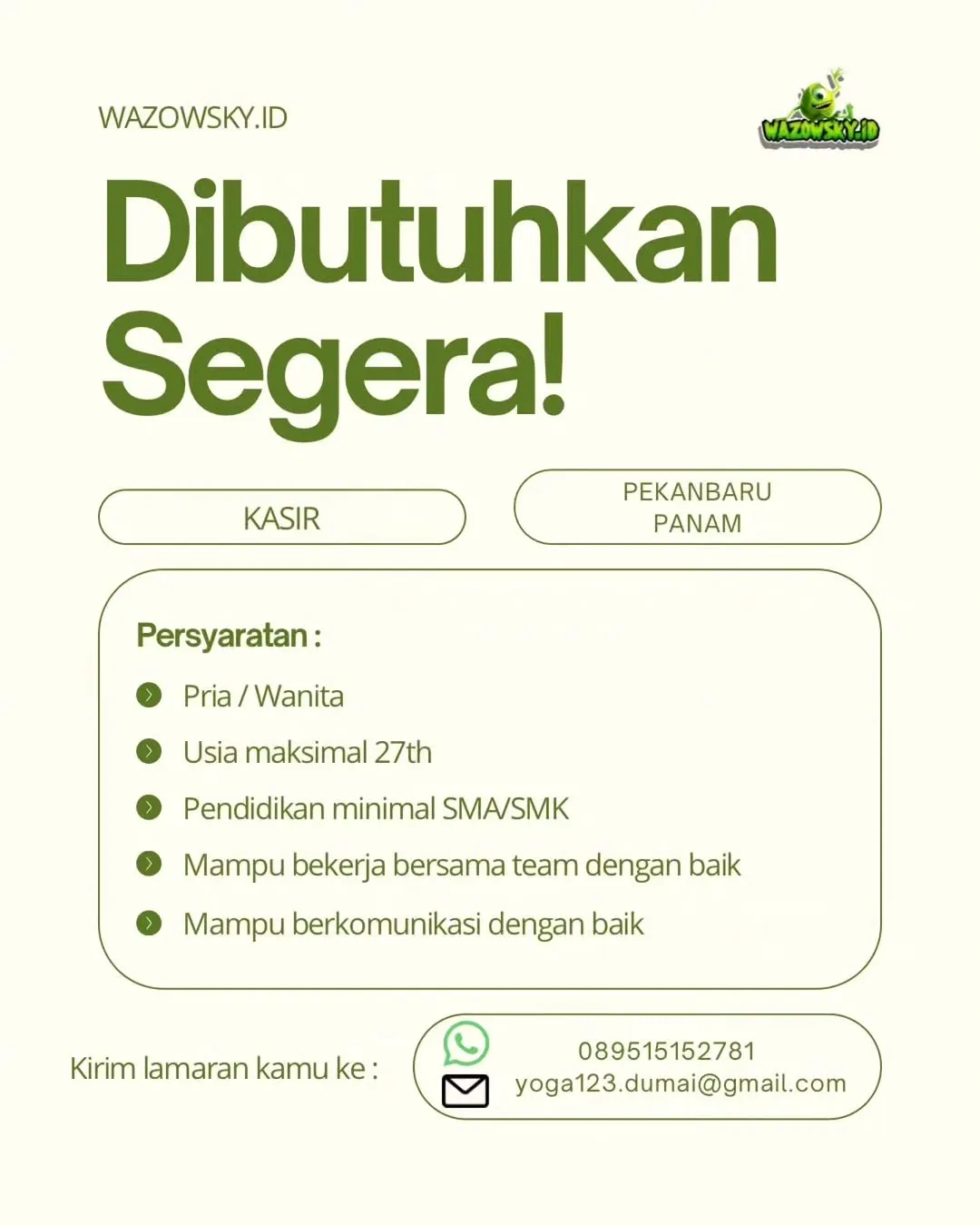 Logo Toko Wazowsky.id
