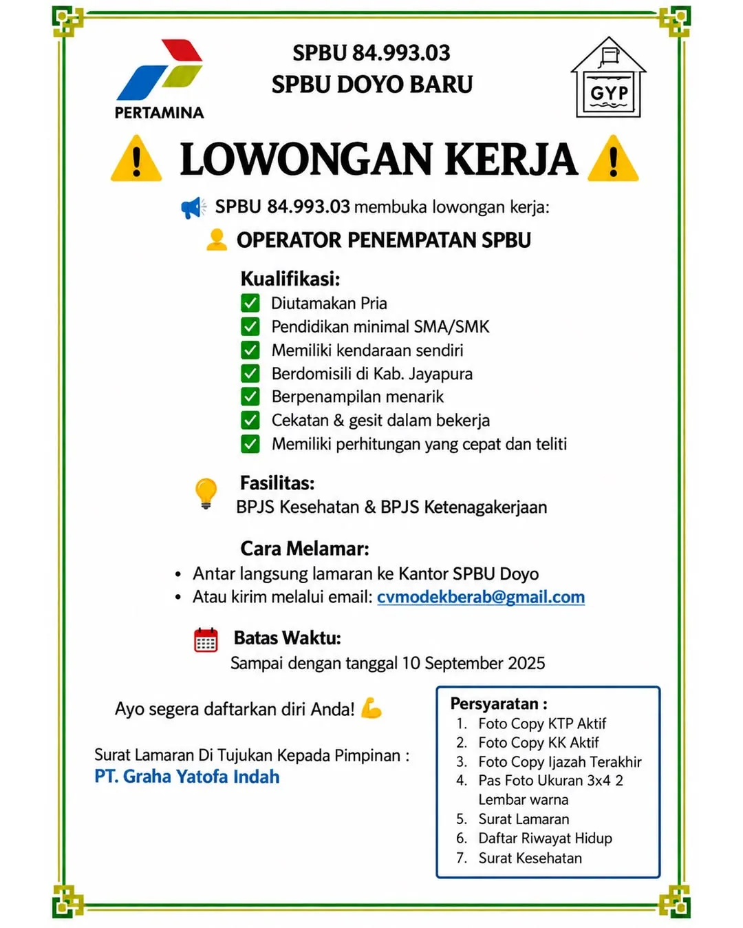 Logo PT. Graha Yatofa Indah