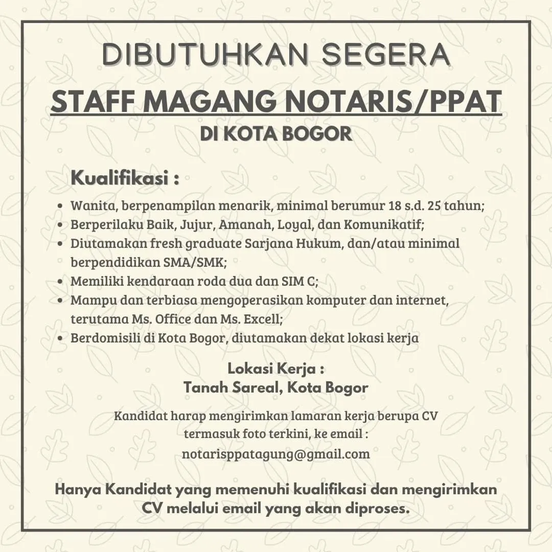 Logo Notaris / PPAT Office