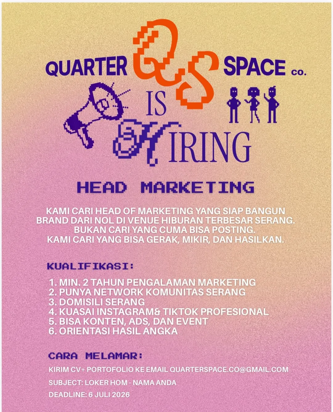Logo Quarter Space