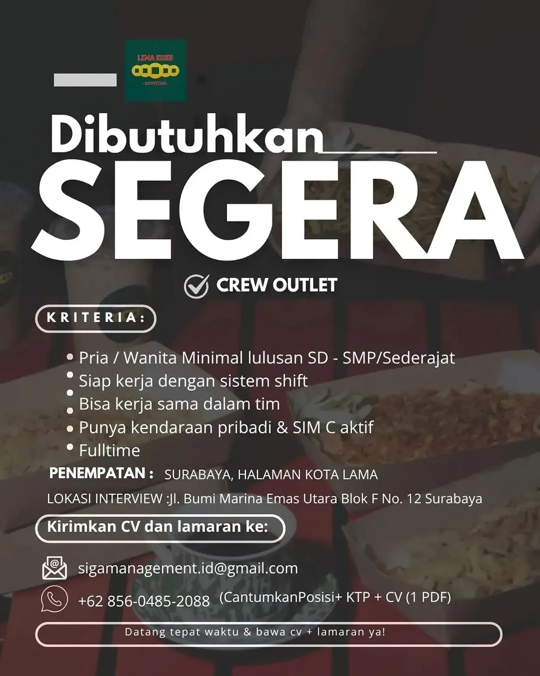 Logo Lima Koin Kopitiam