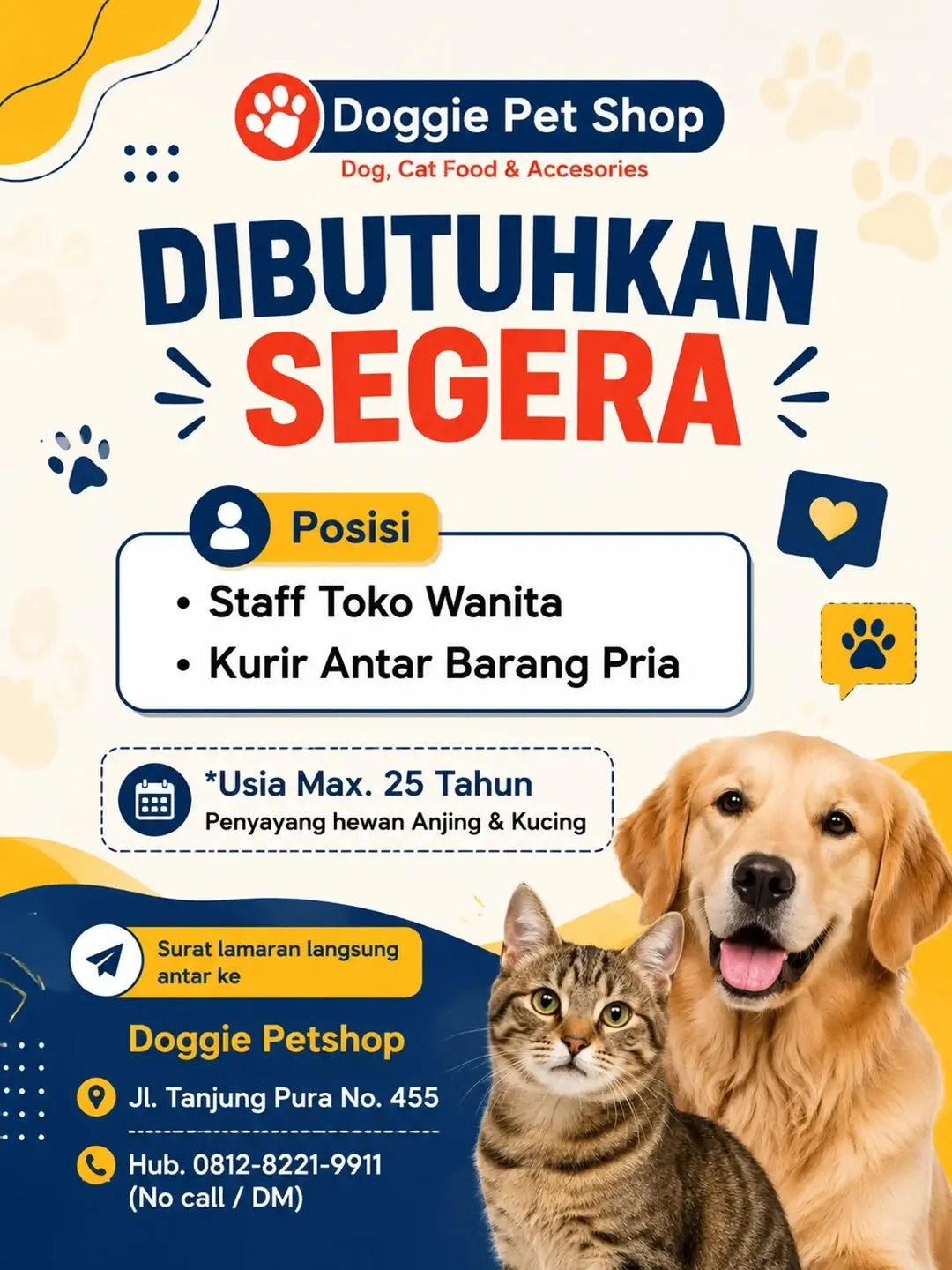 Logo Doggie Pet Shop