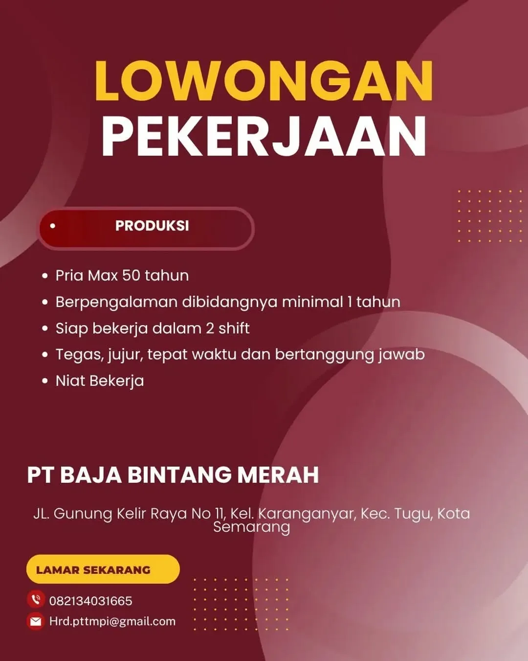 Logo PT BAJA BINTANG MERAH
