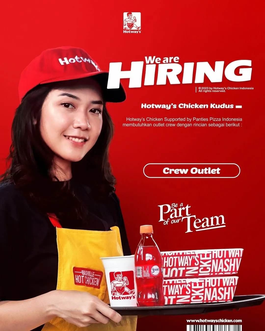 Logo Hotway's Chicken Kudus