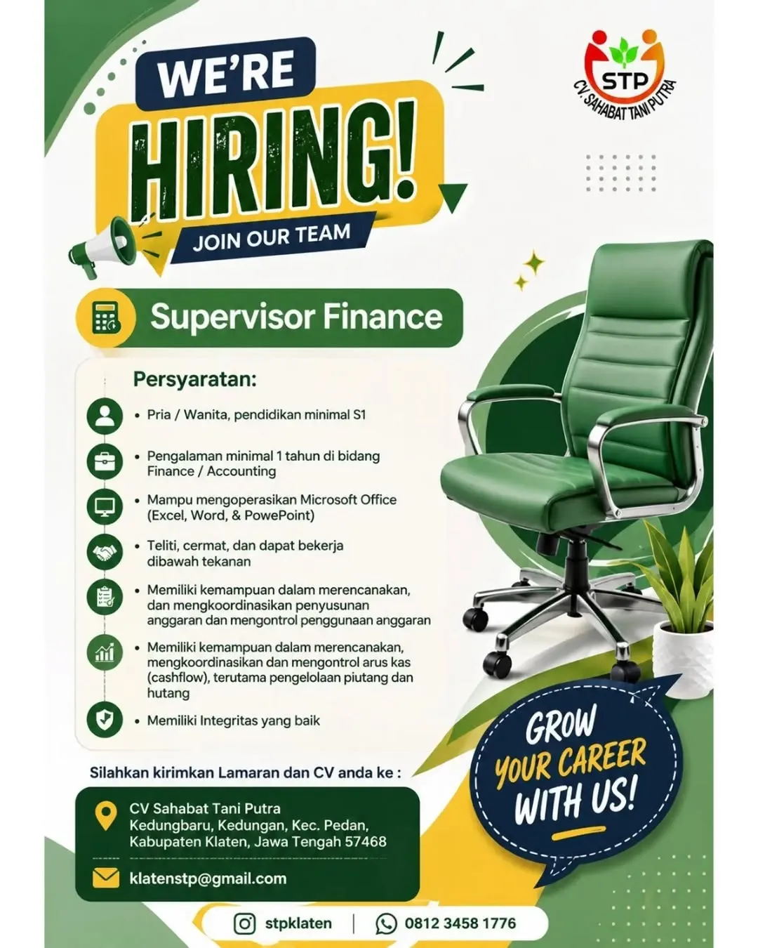 Logo CV. Sahabat Tani Putra