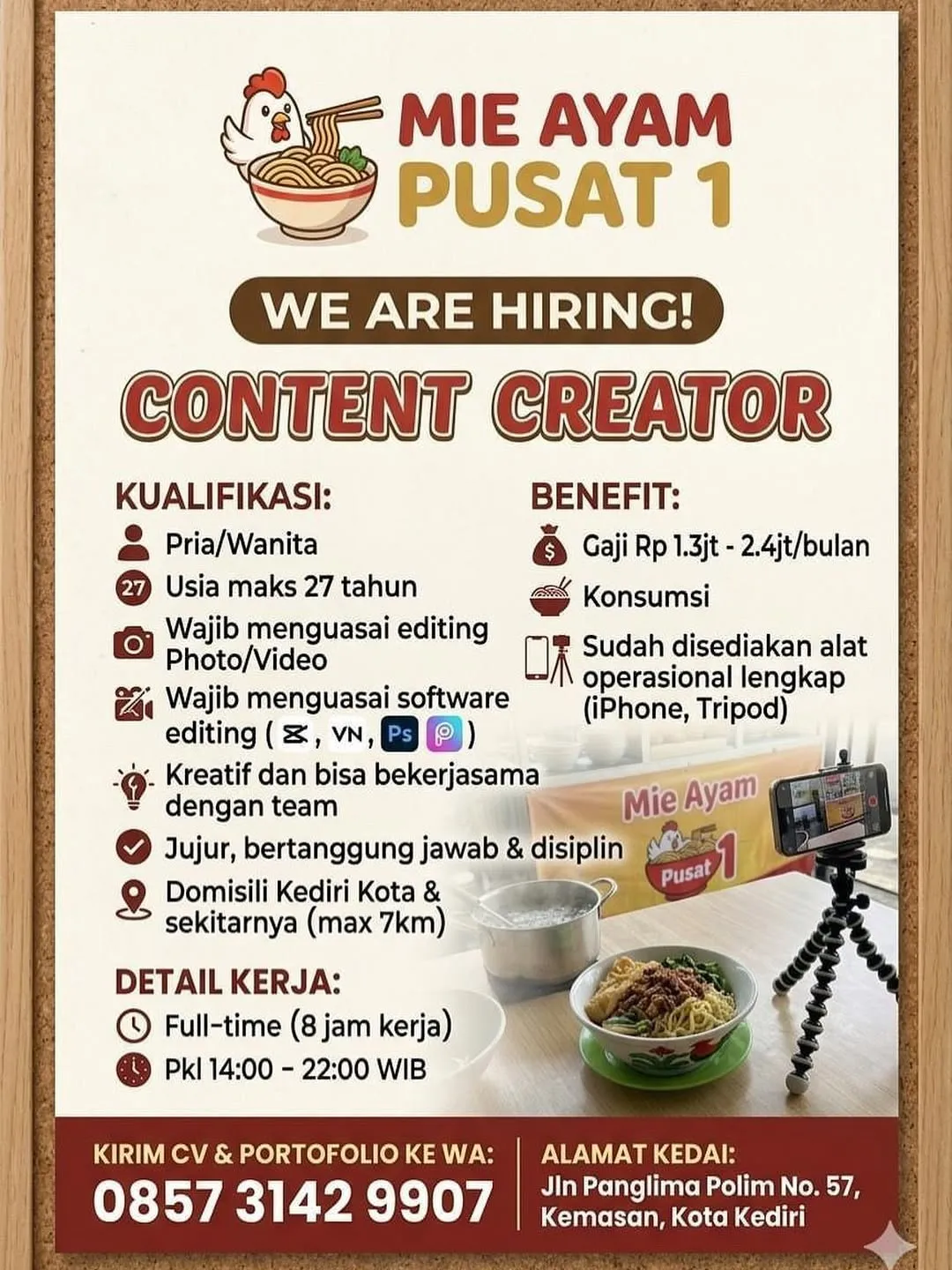 Logo Mie Ayam Pusat 1