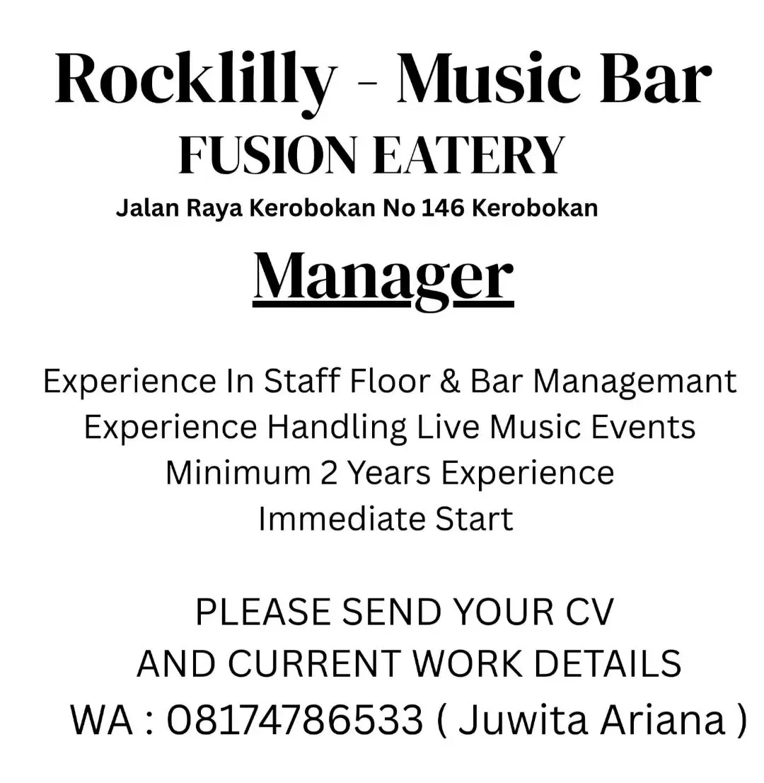 Logo Rocklilly - Music Bar FUSION EATERY