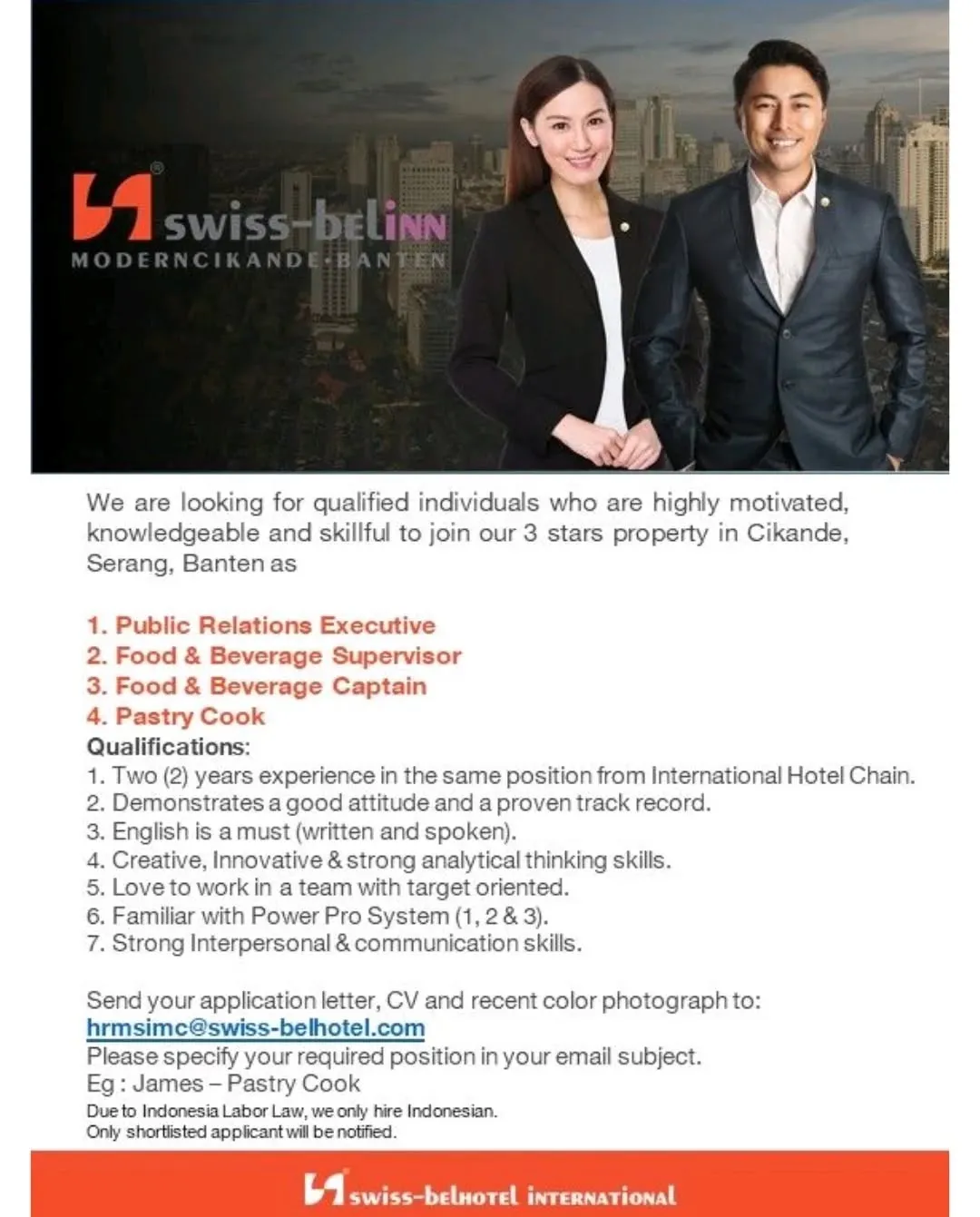 Logo Swiss-Belinn ModernCikande Banten