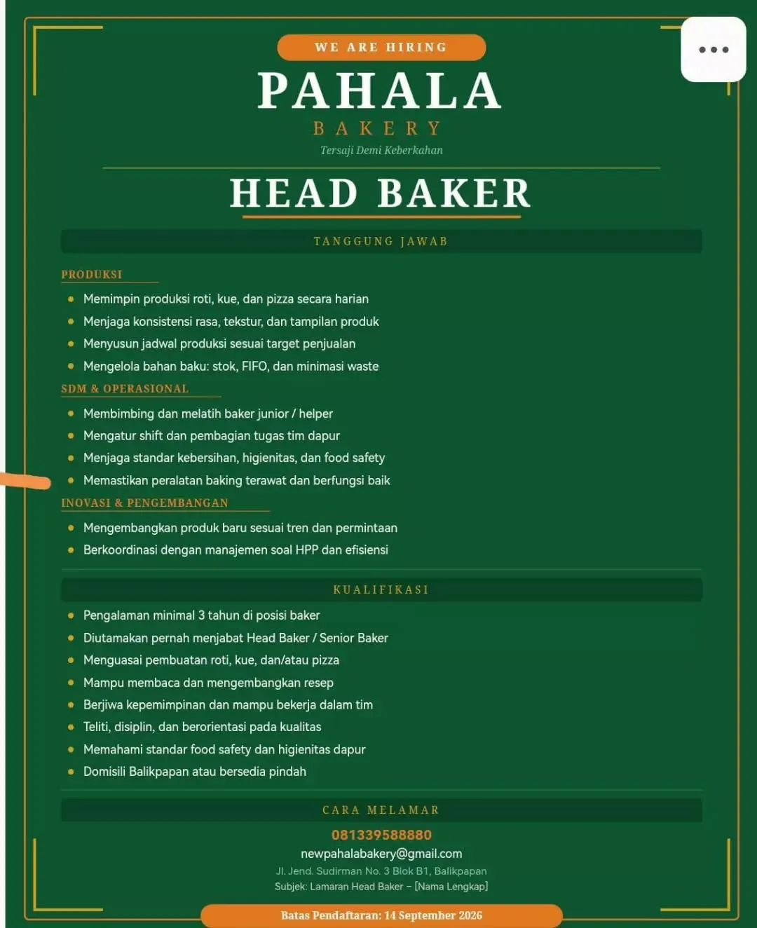Logo Pahala Bakery