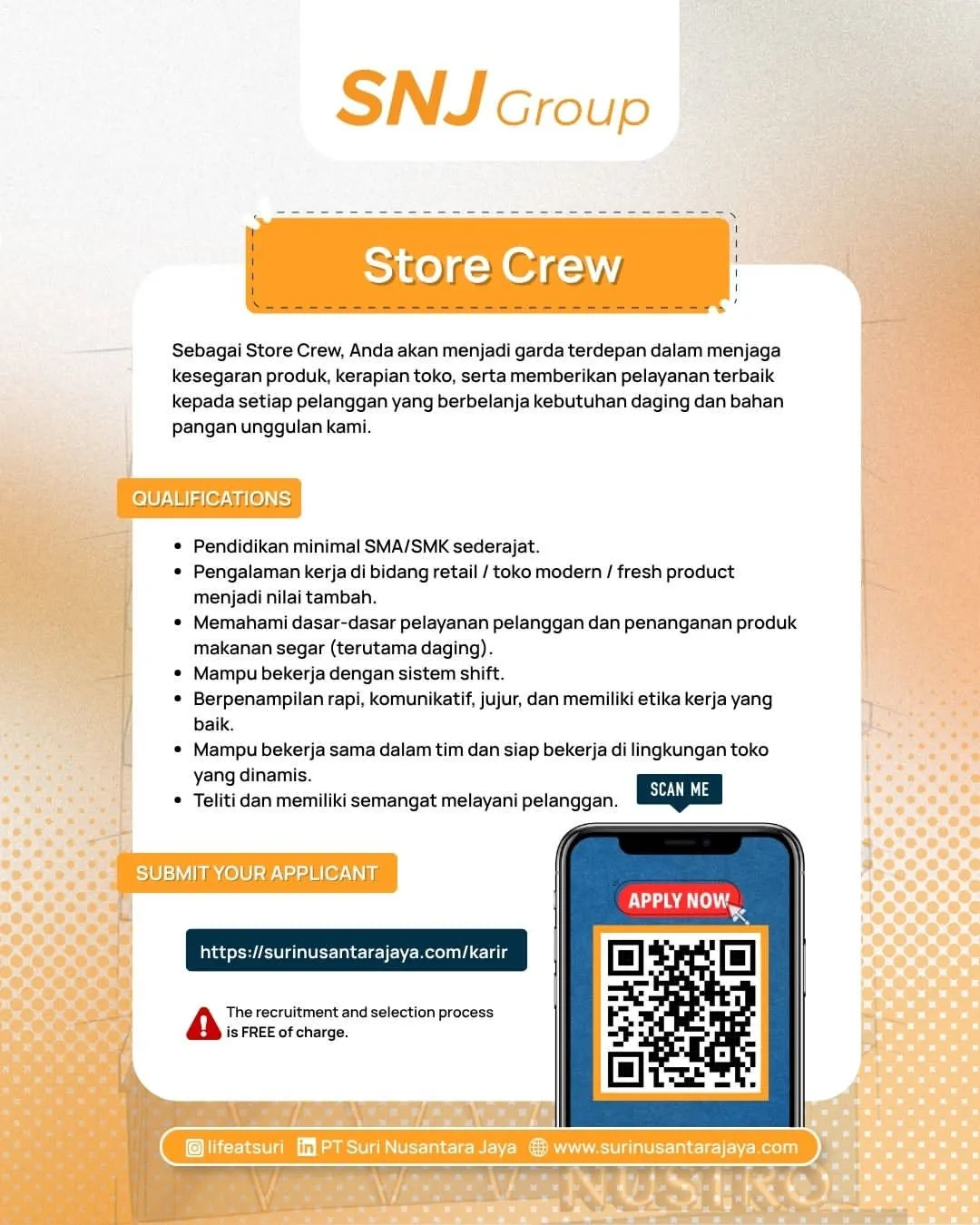 Logo SNJ Group / PT Suri Nusantara Jaya
