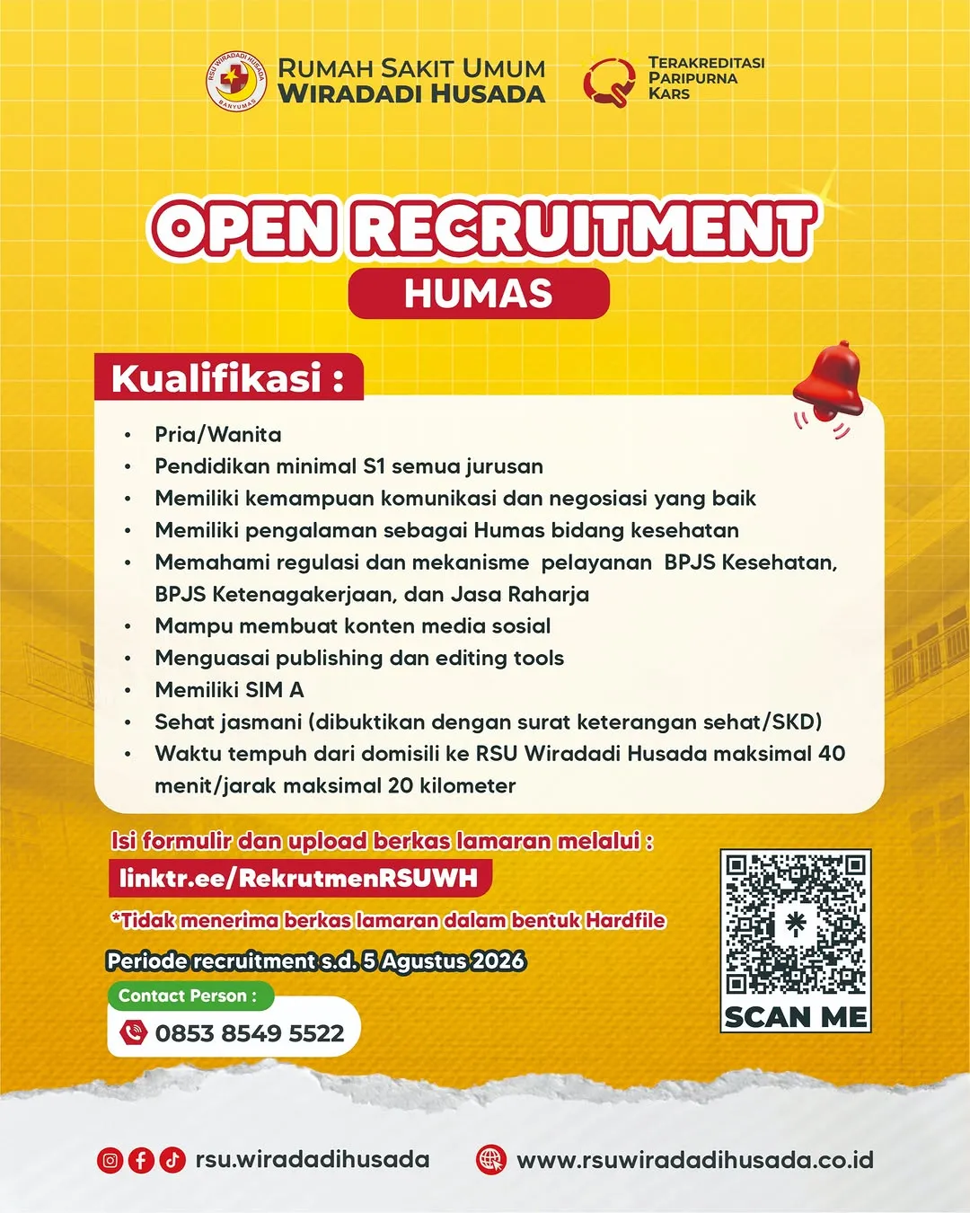 Logo Rumah Sakit Umum Wiradadi Husada