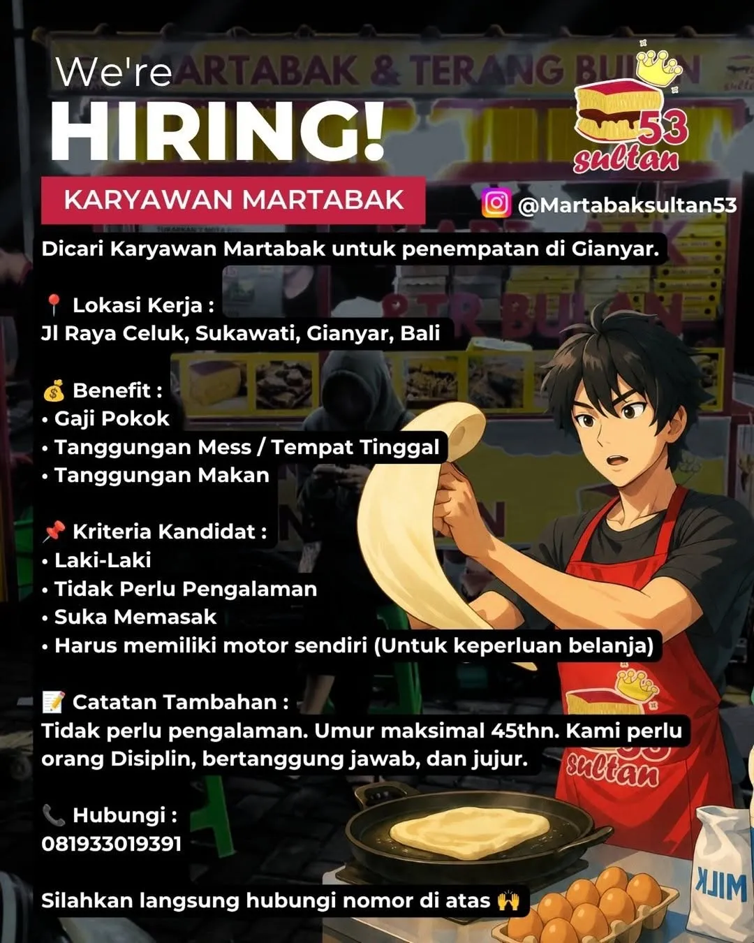 Logo Martabak Sultan 53