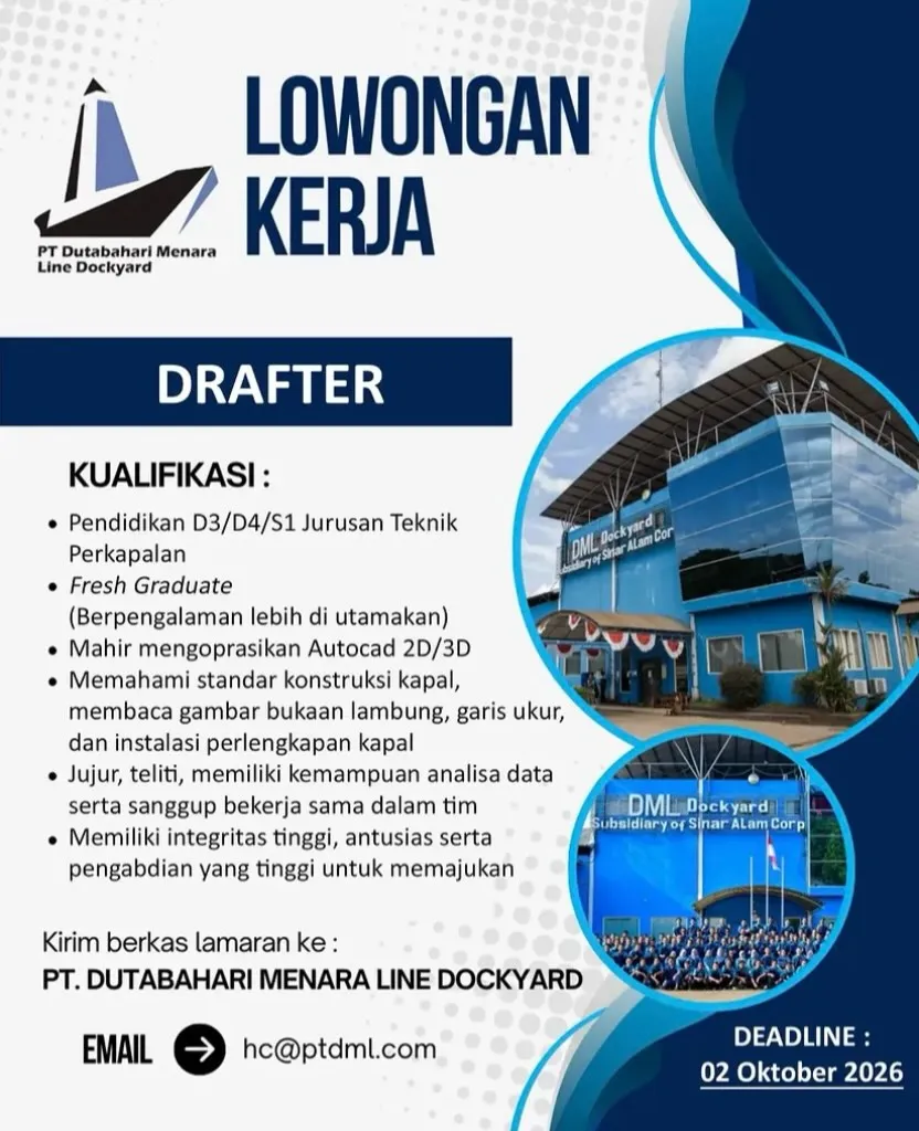 Logo PT Dutabahari Menara Line Dockyard