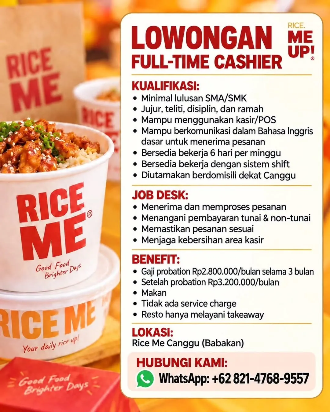 Logo RICE ME UP