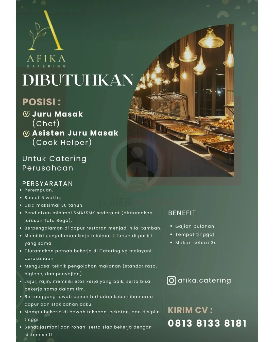 Logo Afika Catering