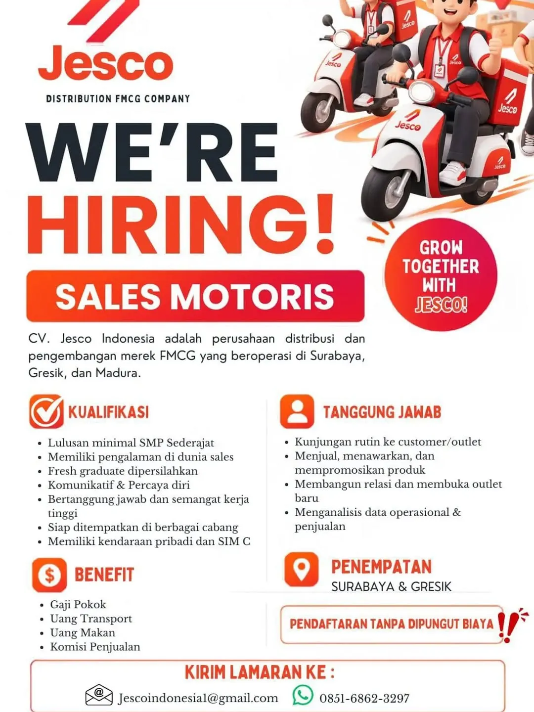 Logo CV. Jesco Indonesia
