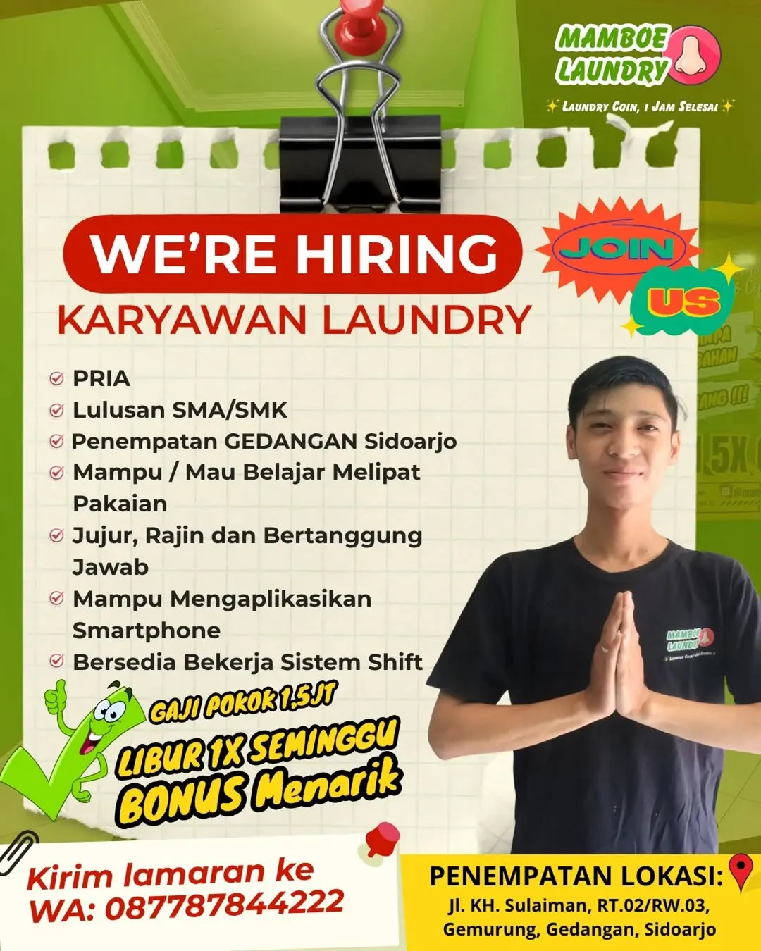 Logo MAMBOE LAUNDRY