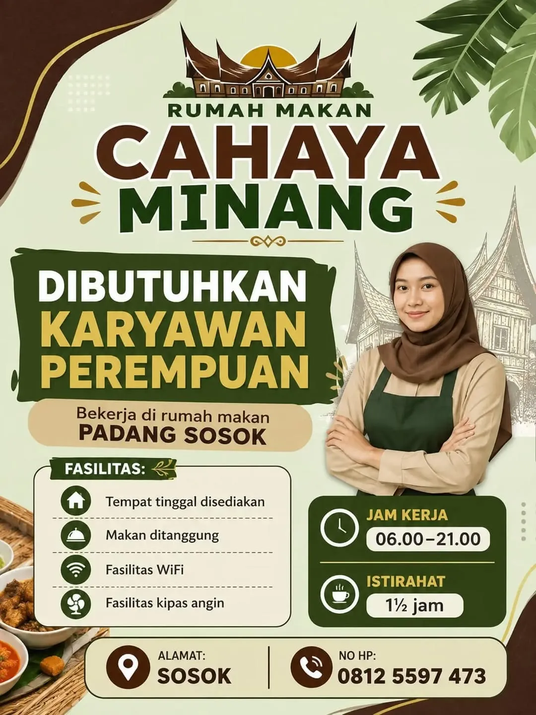 Logo Rumah Makan Cahaya Minang