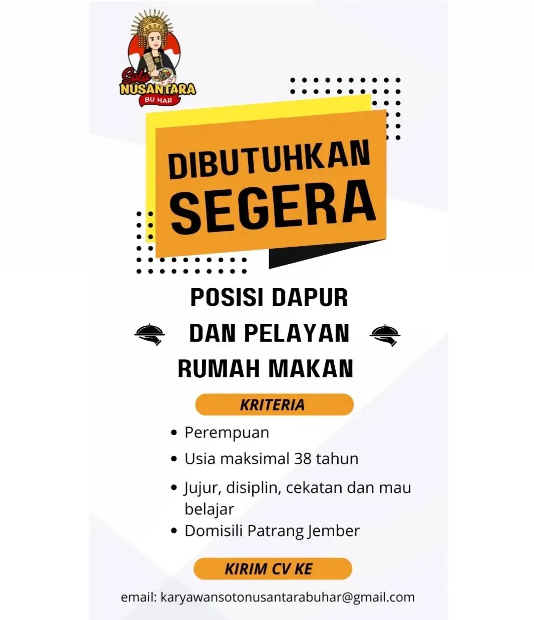Logo Soto Nusantara Bu Har