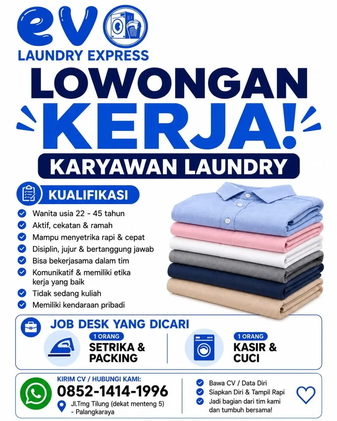 Logo Evo Laundry Express