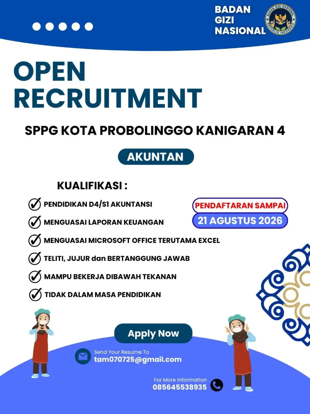 Logo SPPG Kota Probolinggo Kanigaran 4